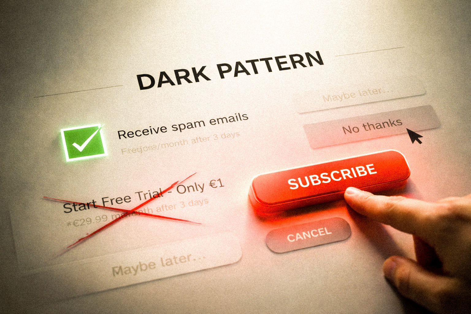 Les dark patterns dans le collimateur du législateur américain : faut-il réglementer l’UX design ?