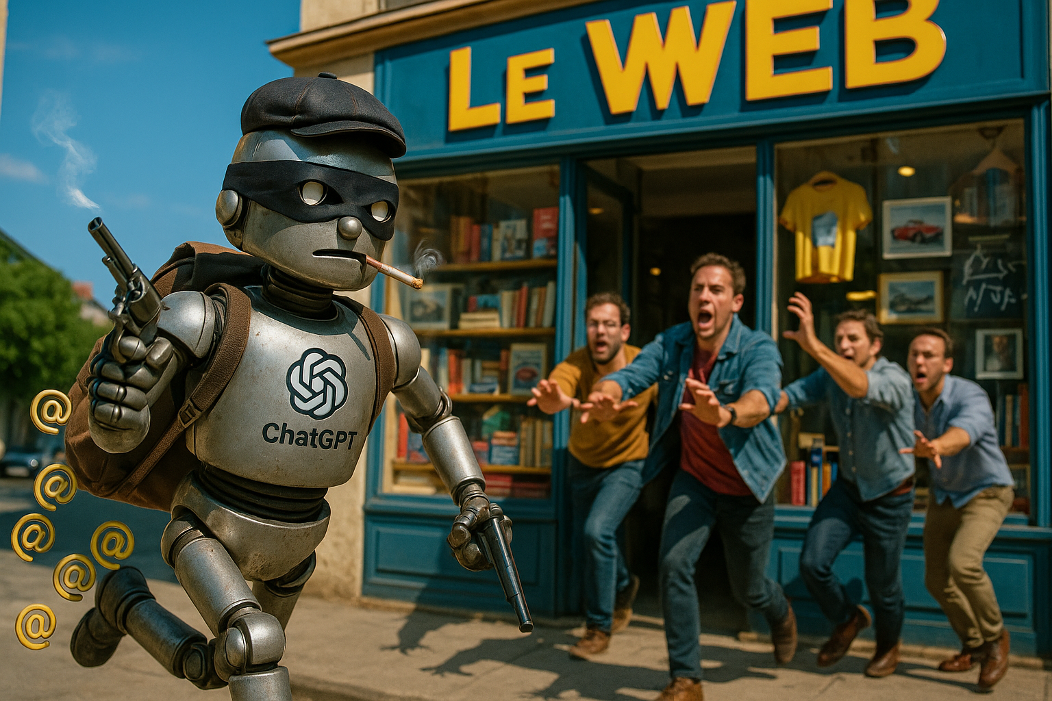 Open AI accusé de vol de contenus