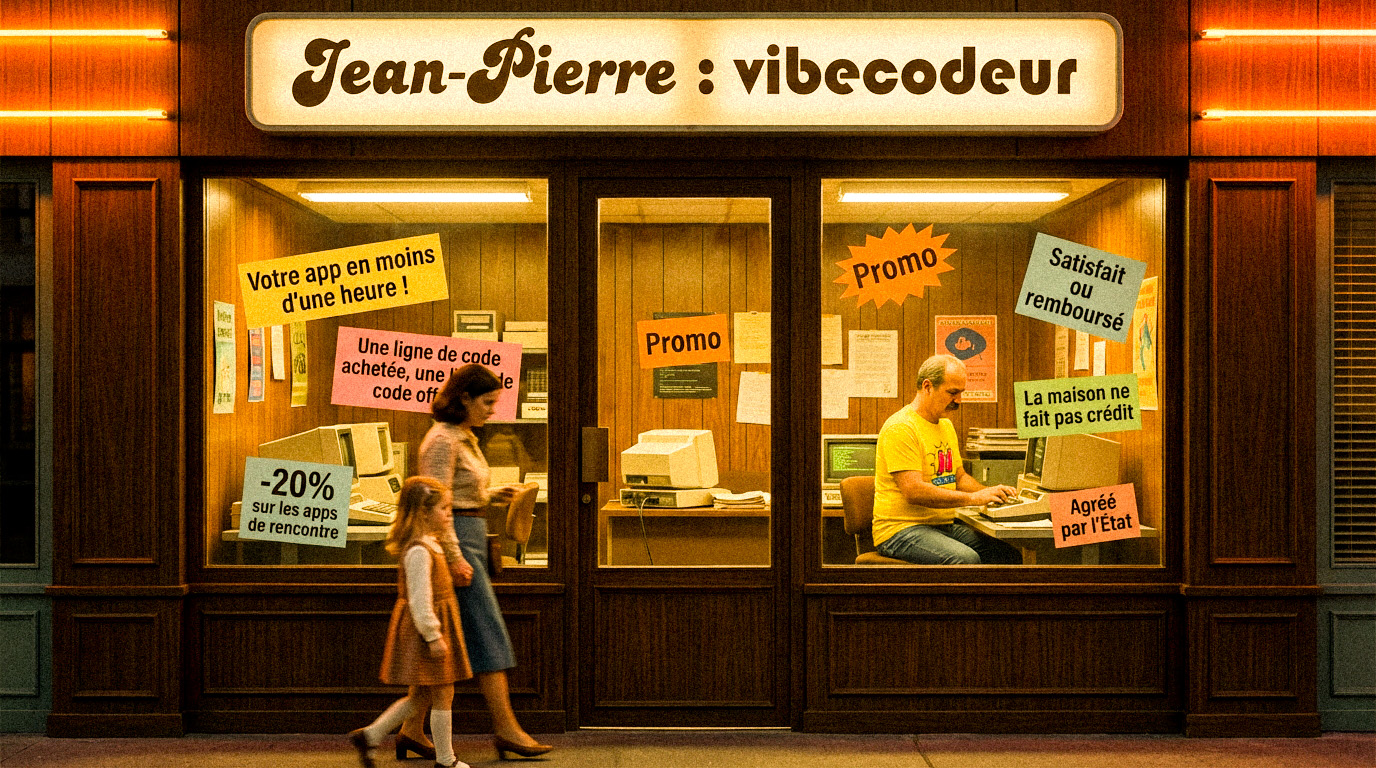 Comment le vibecoding va tout emporter sur son passage (moi, y compris)